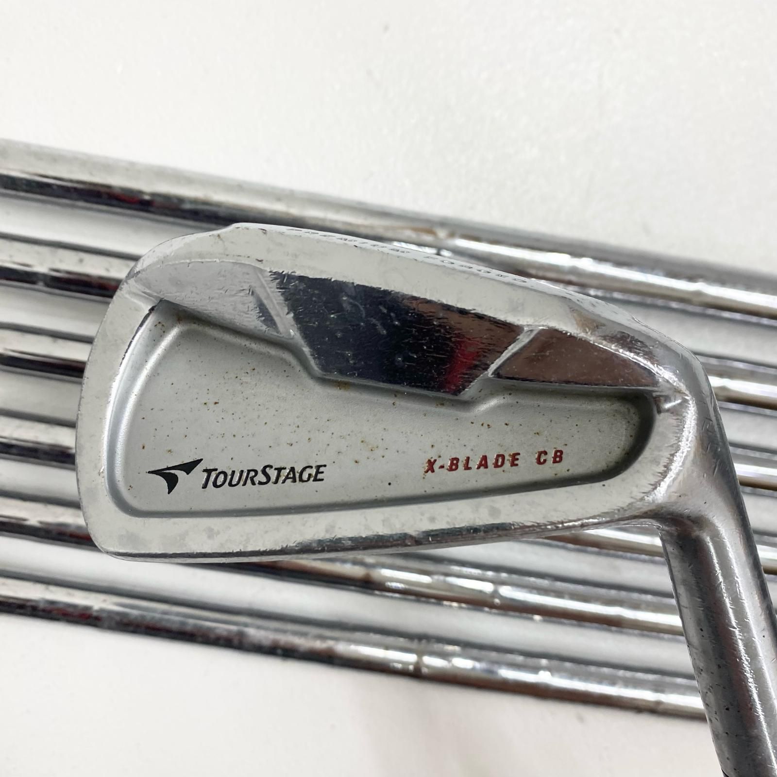 【加古川店】 中古 BRIDGESTONE | ブリヂストン アイアン TOURSTAGE X-BLADE CB (2004) アイアン＋ウェッジ計7本ｾｯﾄ 5~9.P.52° NS.PRO 950GH フレックスS 【427】