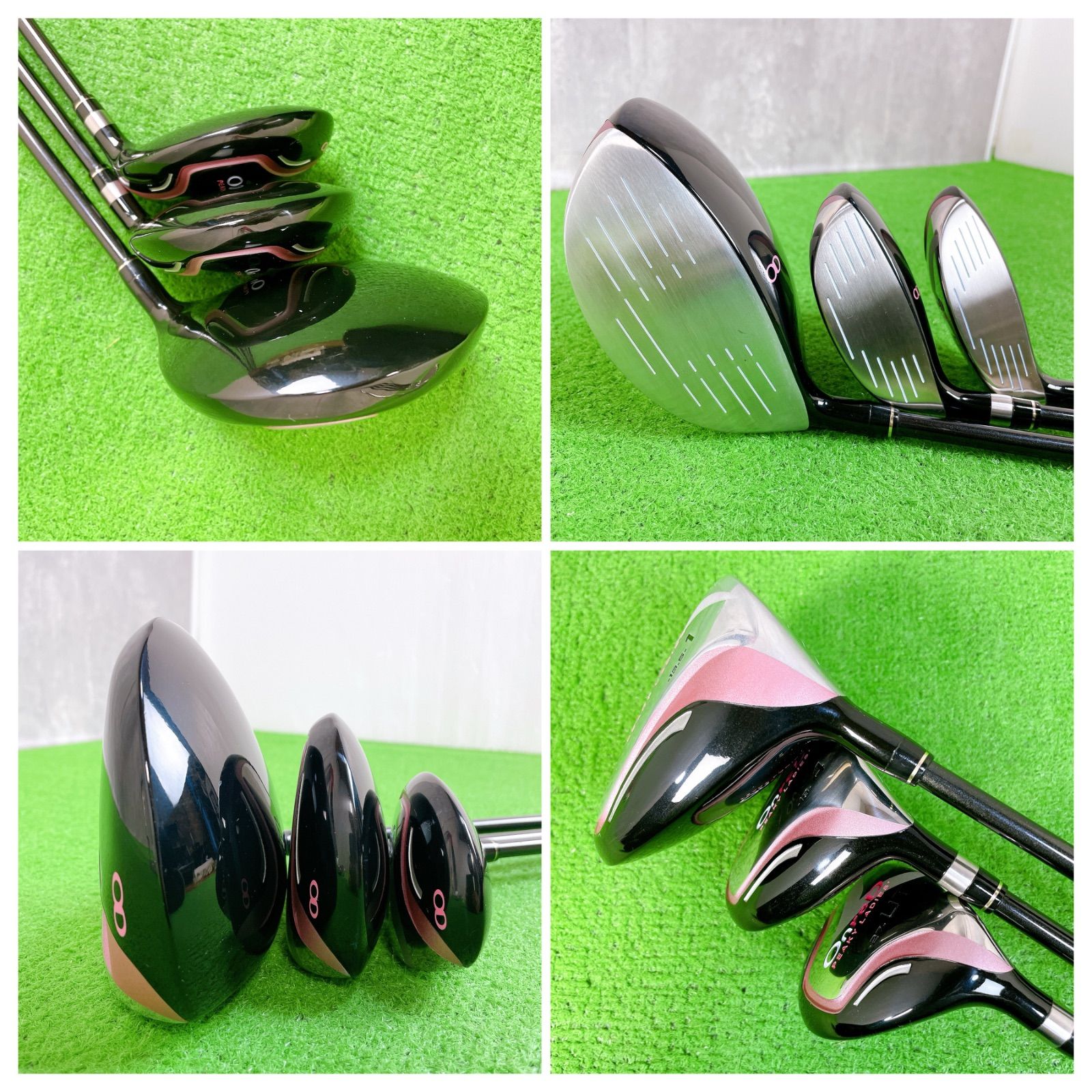 キャロウェイ ソレイル オンレッド ゴルフクラブ レディースセット 右打ち 8本 キャロウェイ ソレイル Callaway Solaire オンレッド OnreD PEAKY