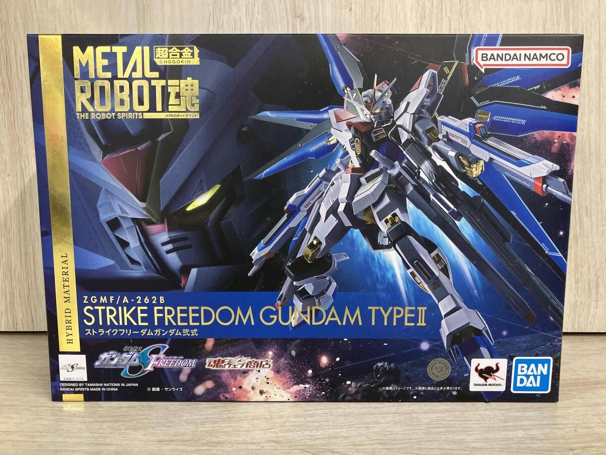 METAL ROBOT魂 ストライクフリーダムガンダム弐式 魂ウェブ商店限定 機動戦士ガンダムSEED FREEDOM