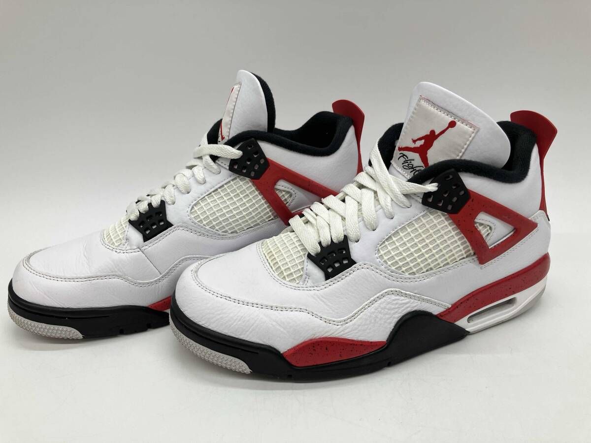 NIKE AIR JORDAN 4 RETRO SE Red Cement DH6927-161 ナイキ エア ジョーダン 4 レトロ レッドセメント US9.5 cm27.5 UK8.5 EU43