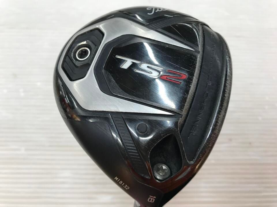 Titleist TS2 フェアウェイウッド 21度 7w 驚愕のスピードで地面から