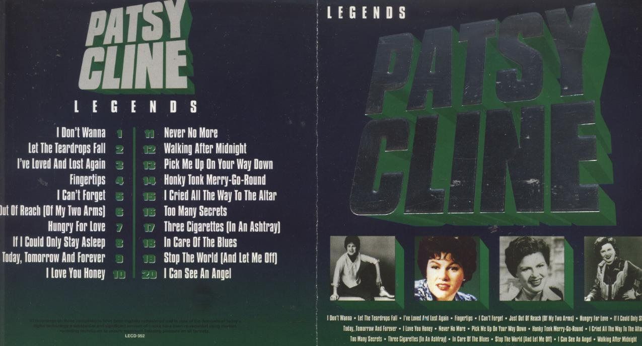【CD】Legends: Patsy Cline