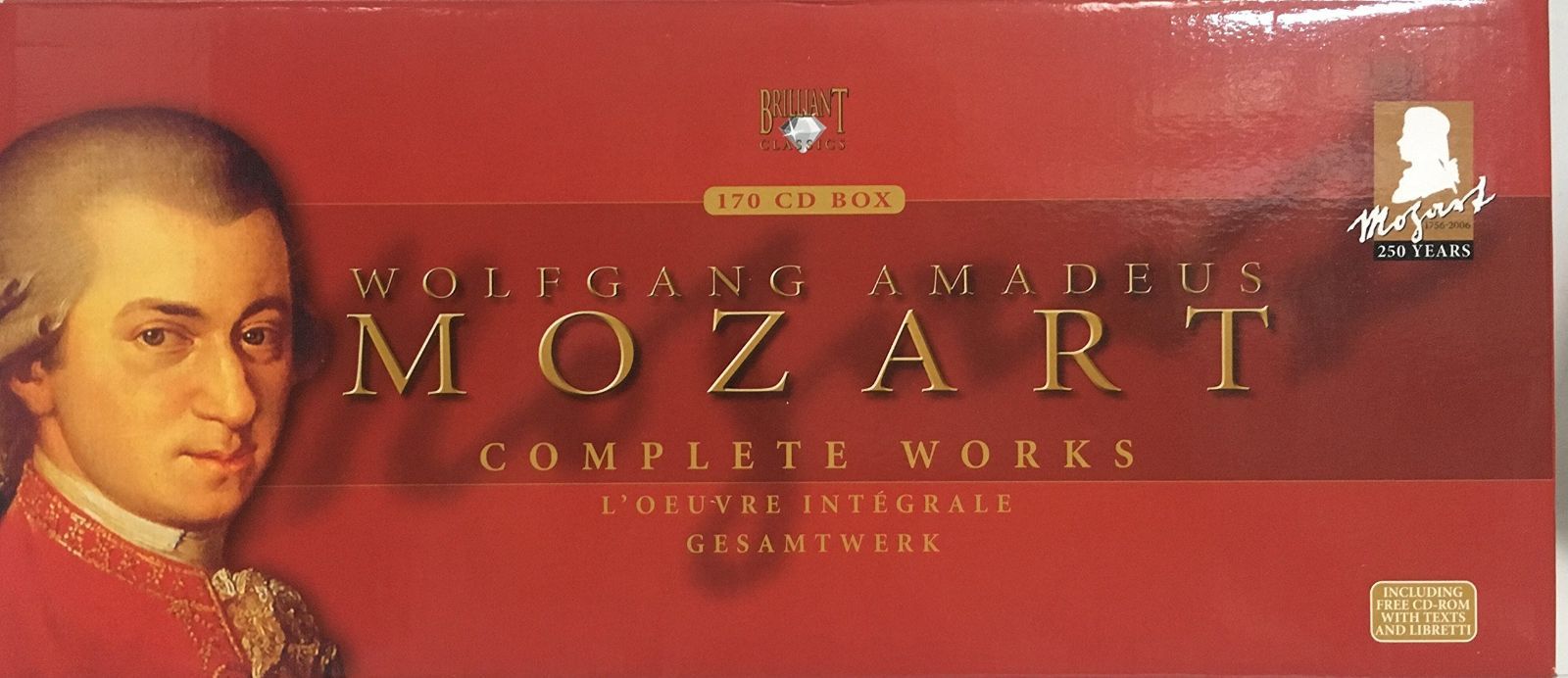 【CD】モーツァルト:作品大全集(170枚組)/Mozart: Complete Works 170 CD BOX