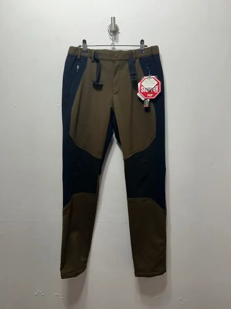 KOLON SPORT コーロンスポーツ 登山 ズボン カーキ/ブラック バイカラー 新品 80サイズ