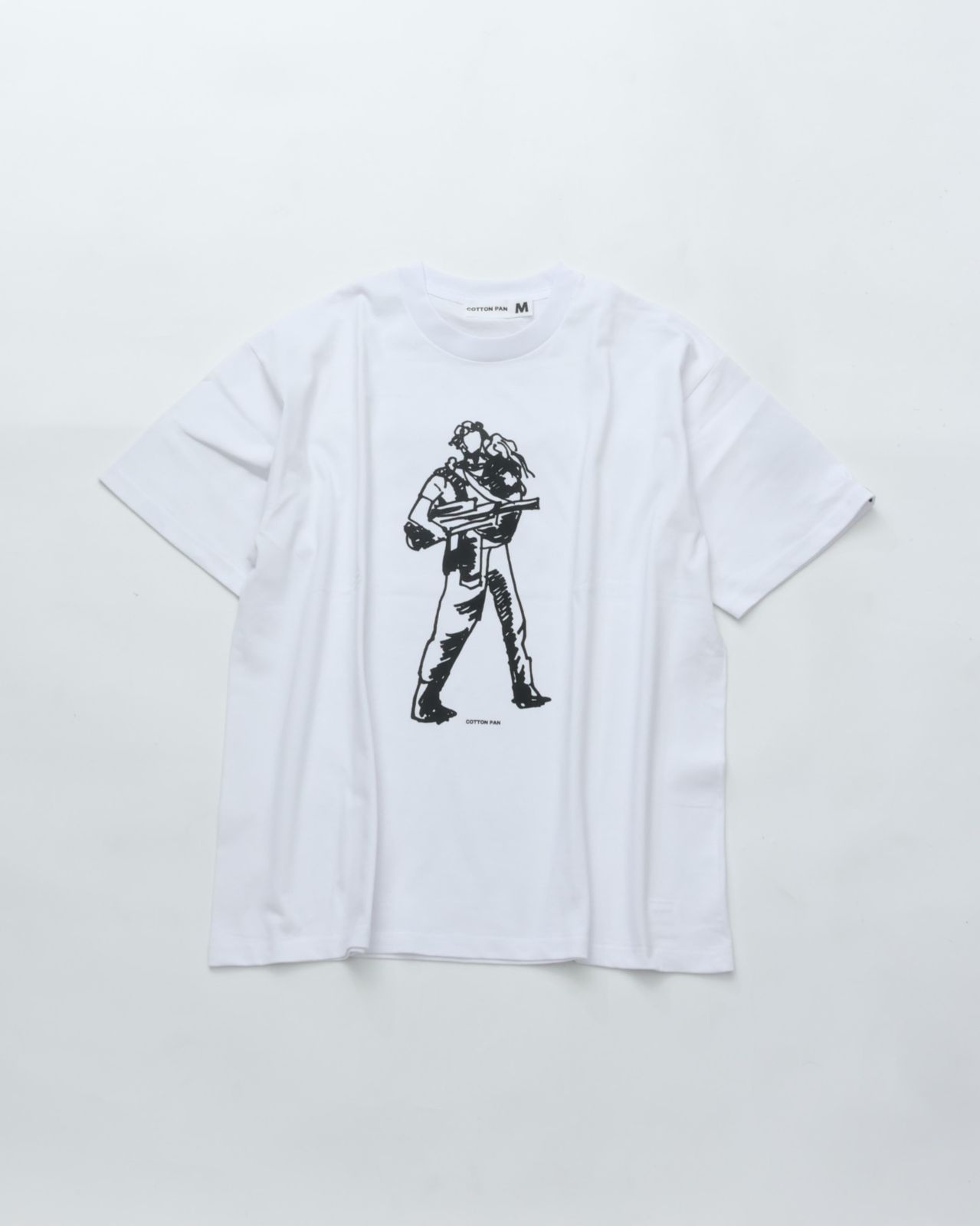 COTTON PAN コットンパン・R WHITE Tシャツ 半袖 プリントT 6,248円