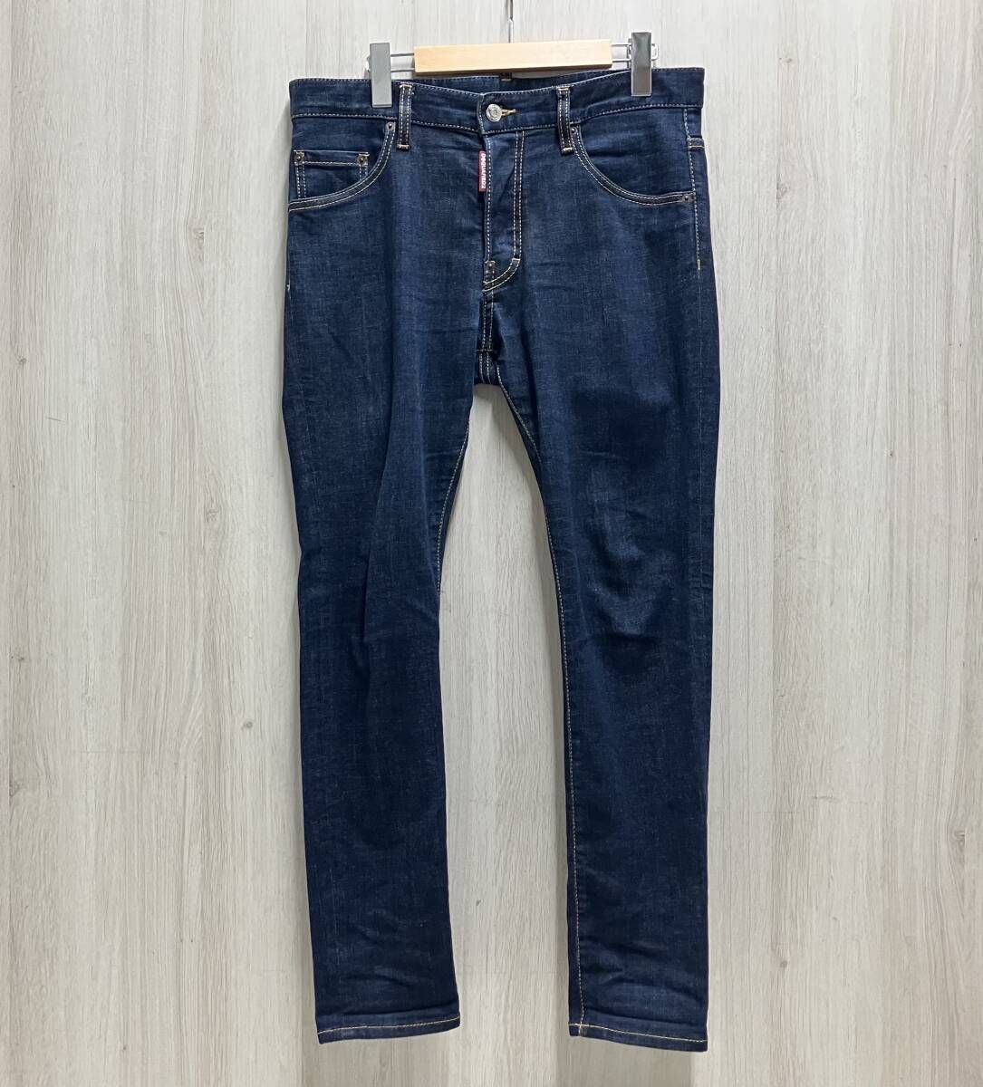 DSQUARED2 ディースクエアード サイズ表記46 S74LB1198 ブルー デニムパンツ ジーンズ