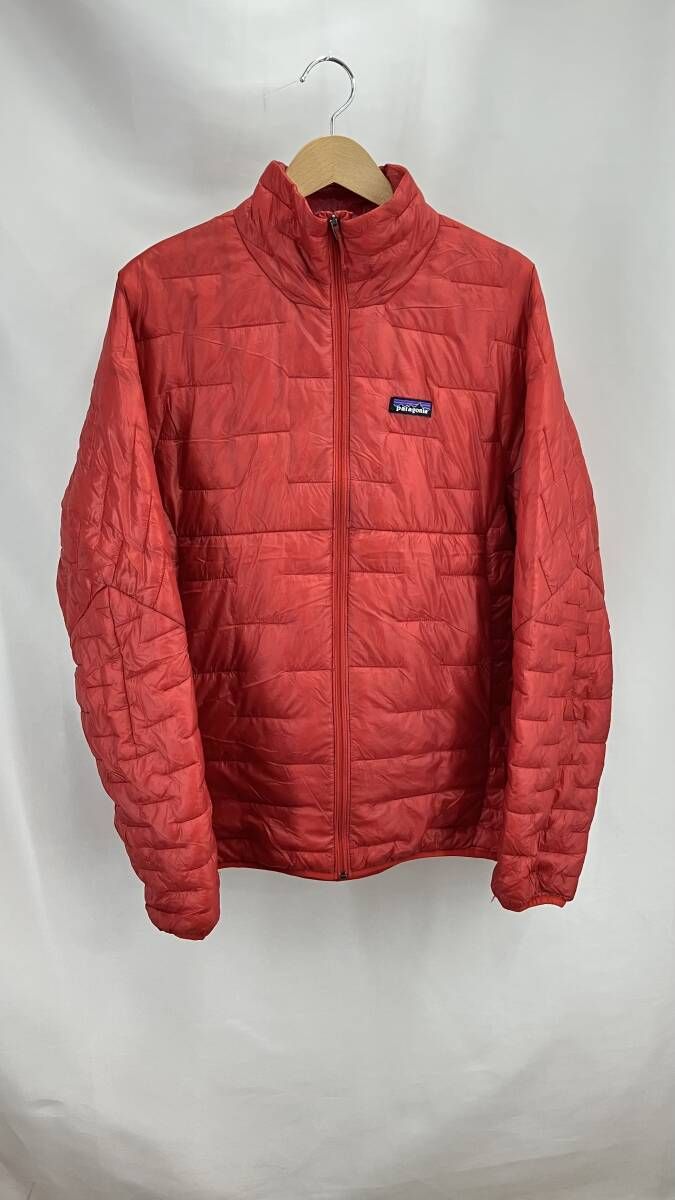 ★ Patagonia パタゴニア ダウンジャケット micro puff jacket メンズ サイズM レッド 冬