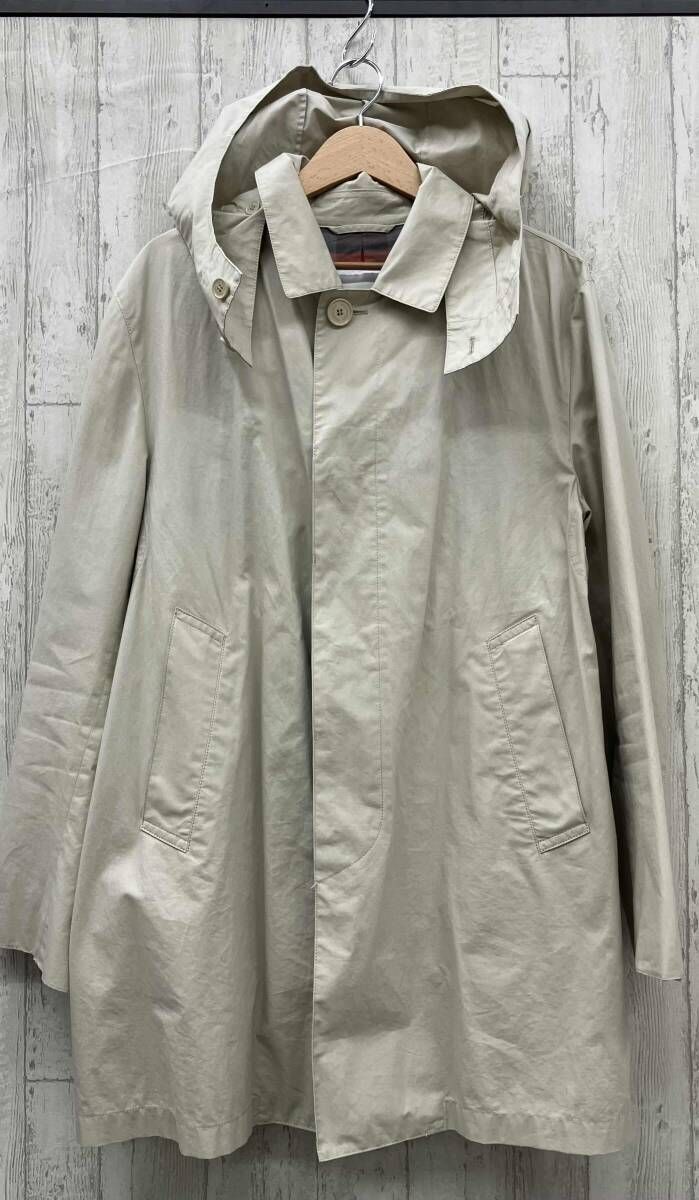 MACKINTOSH PHILOSOPHY マッキントッシュ フィロソフィー ステンカラーコート H1C23-707-43 サイズ40 ベージュ