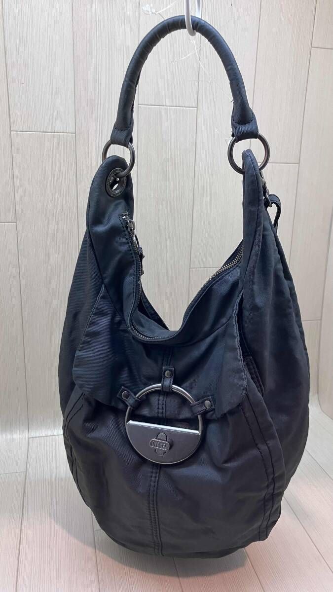 ★ DIESEL ディーゼル ショルダーバッグ ハンドバッグ 2way ブラック 通年