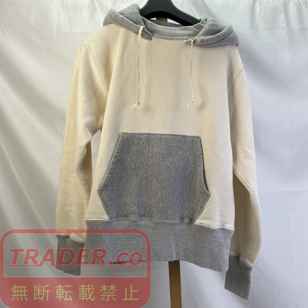 01w-6715 クッシュマン CUSHMAN TWO TONE SWEAT PARKA ツートーン 