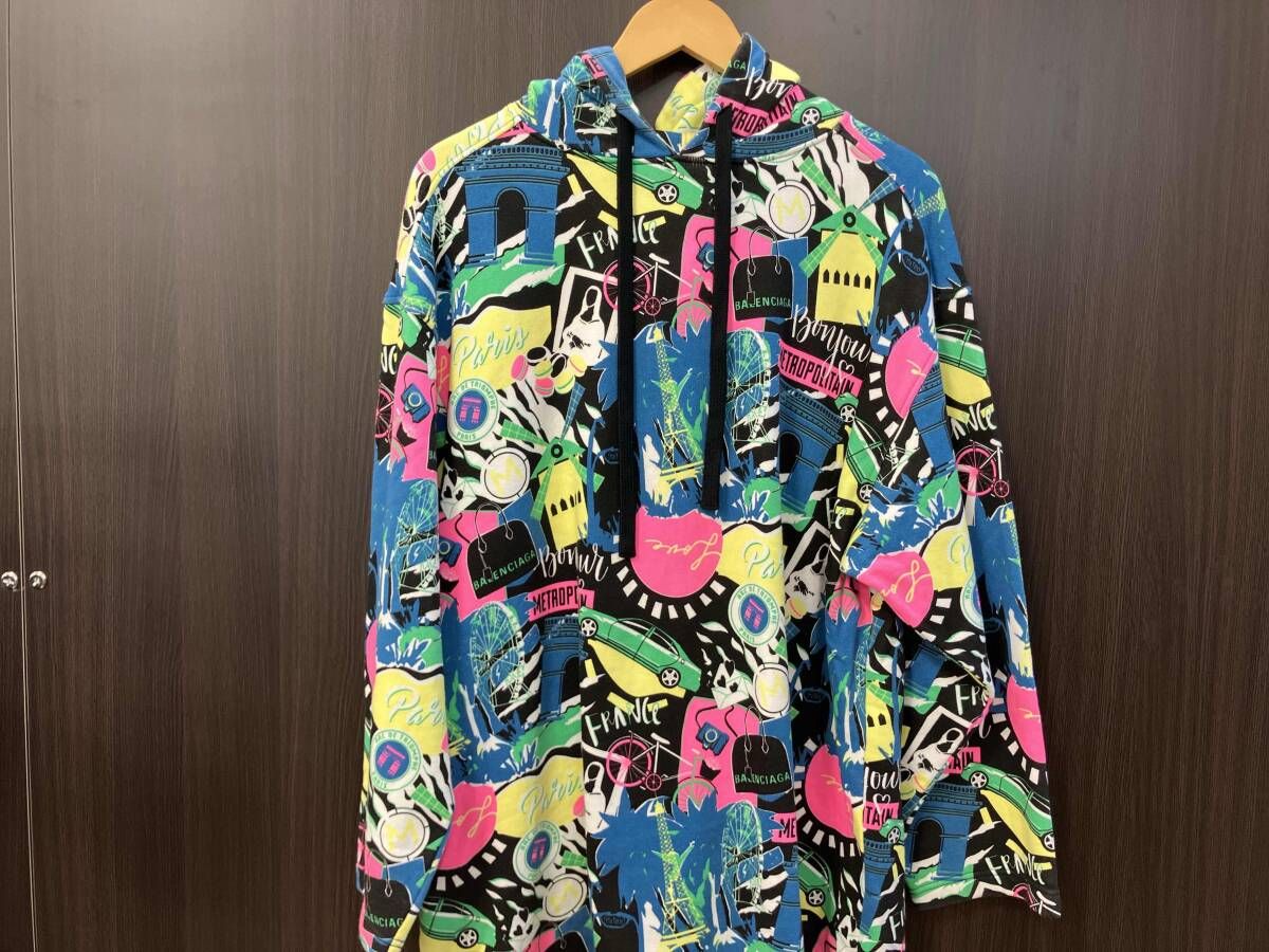 BALENCIAGA/マルチカラ-パ-カ-／594604 洋服/XS