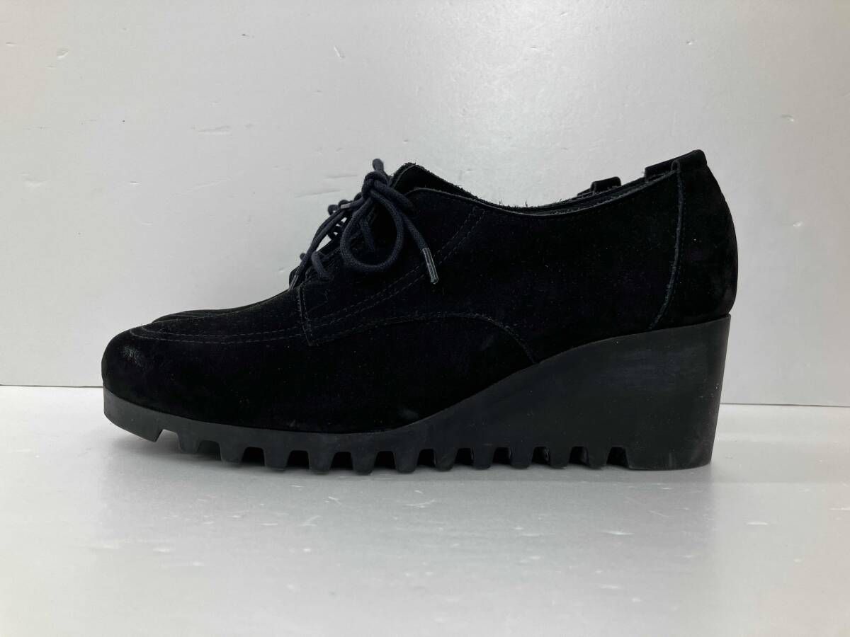 arche アルシュ LARROW ラロー レースアップシューズ ドレスシューズ 37 ブラック 通年