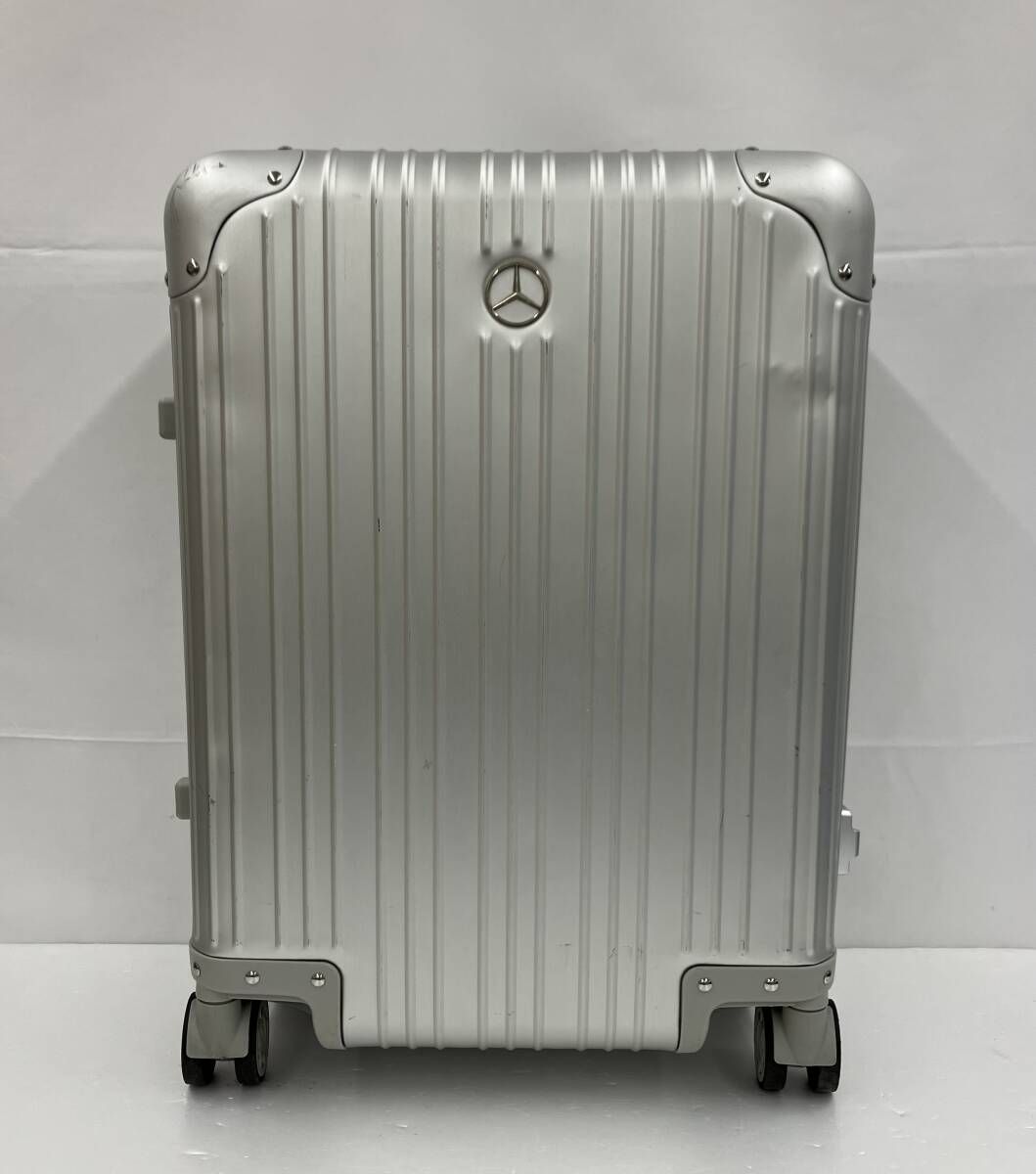 Mercedes Benz メルセデスベンツ スーツケース アルミニウム製 32L TSAロックシステム シルバー 通年