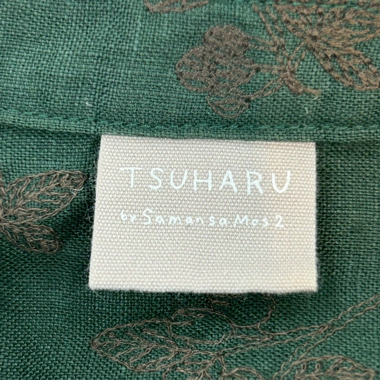 TSUHARU by Samansa mos2 ツハルバイサマンサモスモス リネン果物柄総