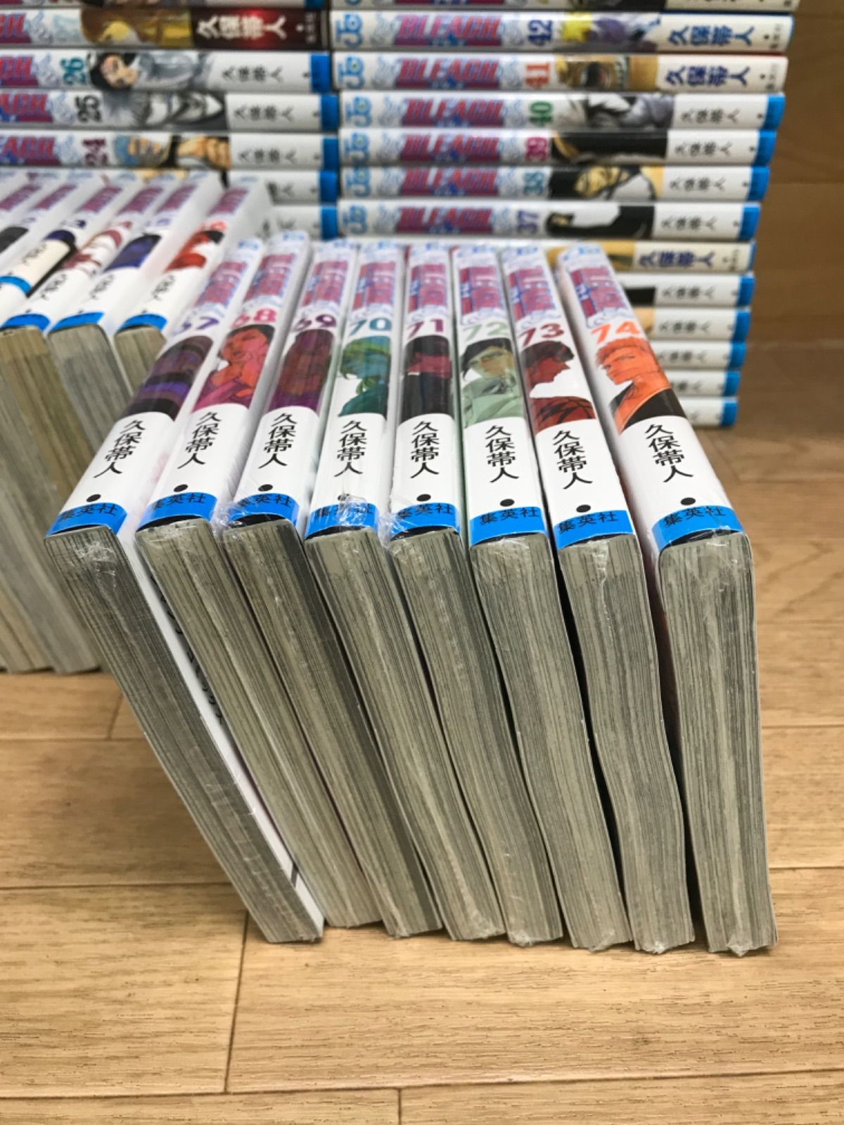 ☆【未開封あり】BLEACH ブリーチ 1～74巻 コミック全巻セット 久保帯