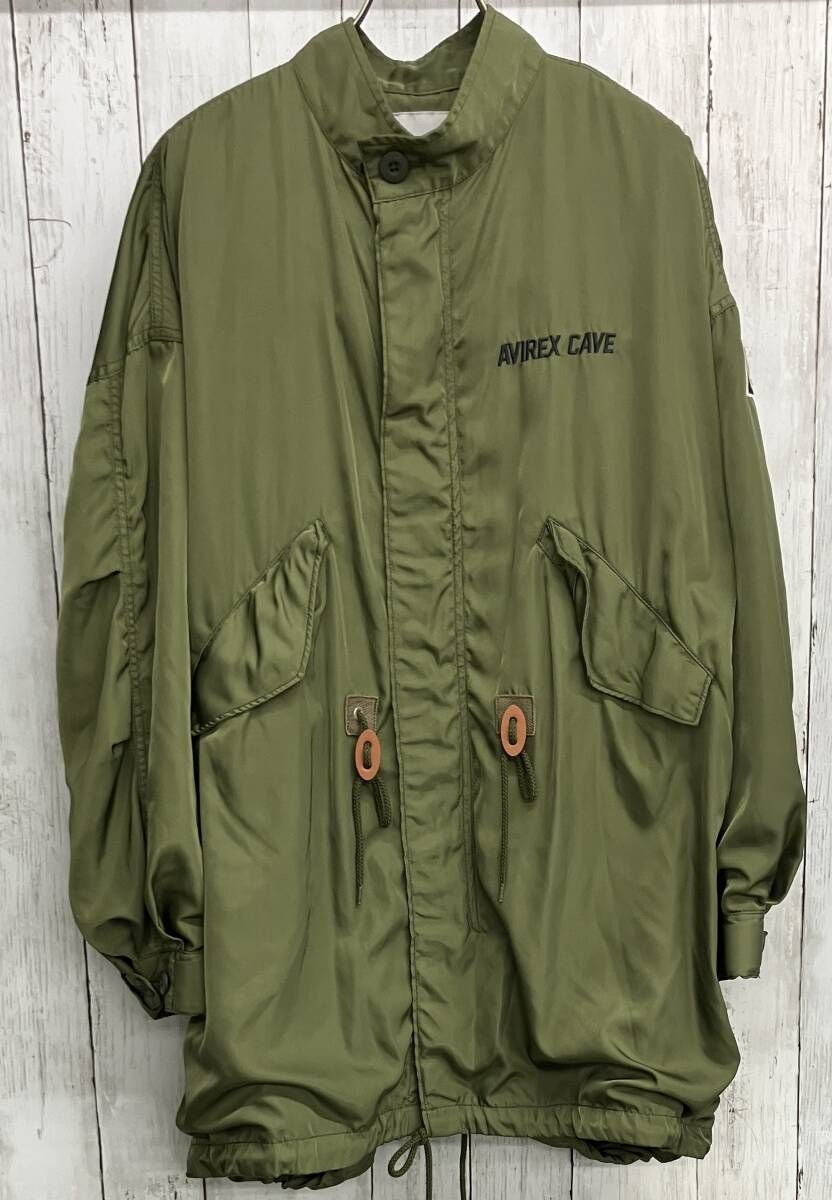 AVIREX M-51 ルーズモッズコート アヴィレックス 6222028 通年 カーキ size M