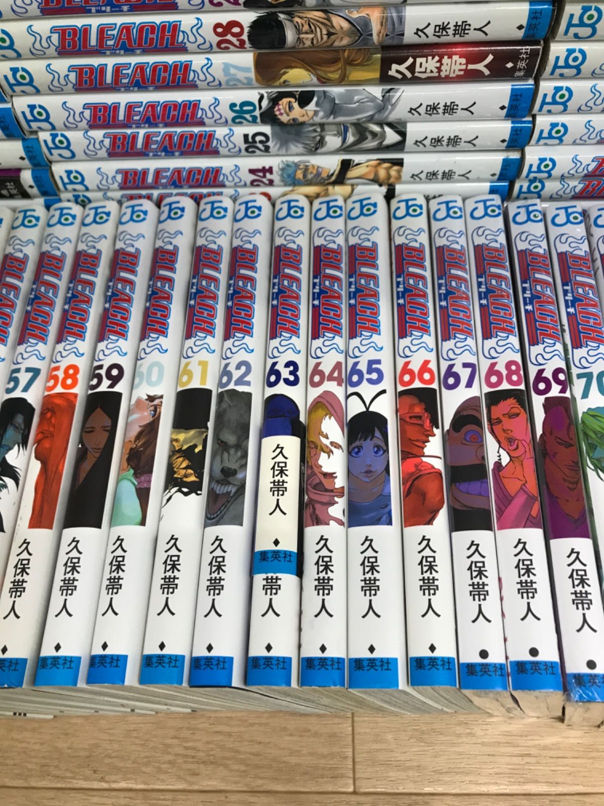 ☆【未開封あり】BLEACH ブリーチ 1～74巻 コミック全巻セット 久保帯