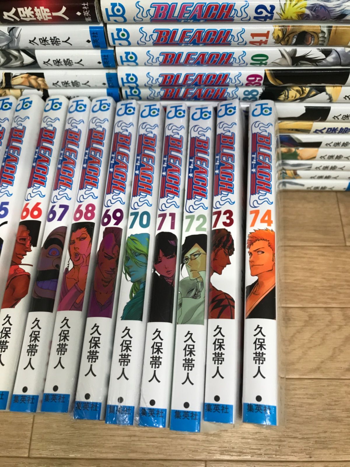 ☆【未開封あり】BLEACH ブリーチ 1～74巻 コミック全巻セット 久保帯