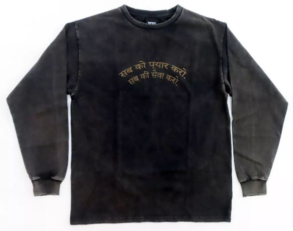 中古】Tシャツ 藤井風 LOVE ALL SERVE ALL damageロンT(ロングスリーブ