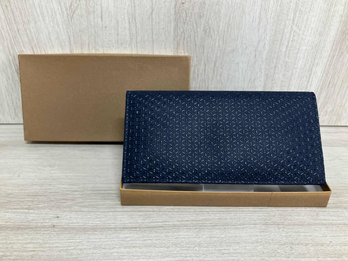 印傳屋 INDEN-YA 長財布 125-5 ネイビー 箱有り