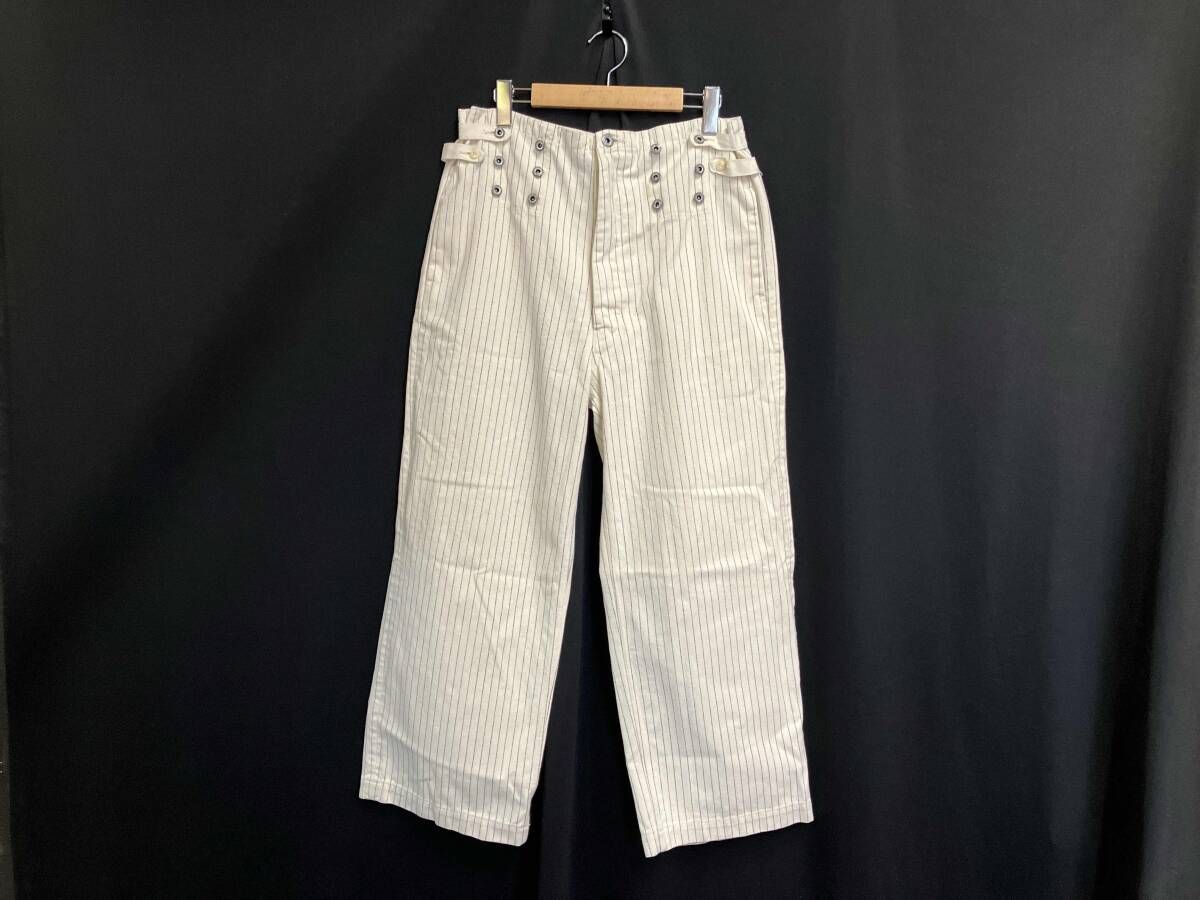 KAPITAL HICKOREE Stripe Multi Button Pants キャピタル サイズ1 29,172円
