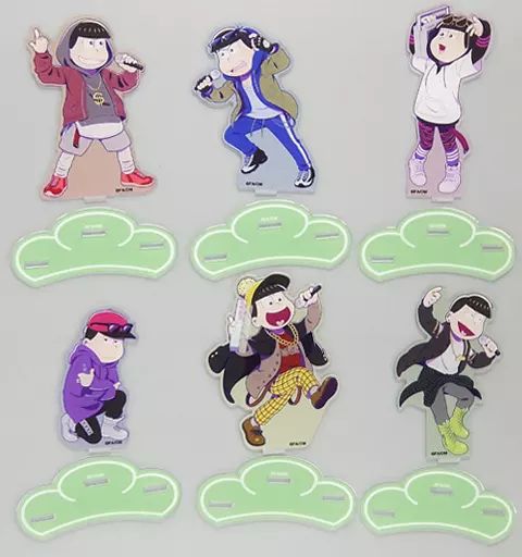 中古】アクリルスタンド・アクリルパネル 全6種セット 「えいがの