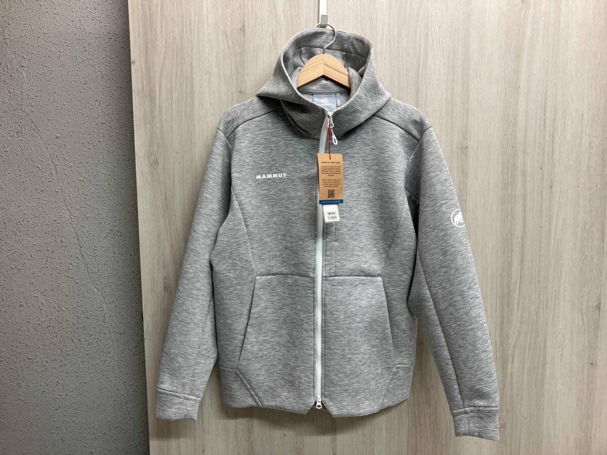 ★タグ付き★ MAMMUT マムート 1014-04980 サイズ JAPAN L EURO M ダイノ 2.0 ミッドレイヤー フーデッド ジャケット グレー パーカー