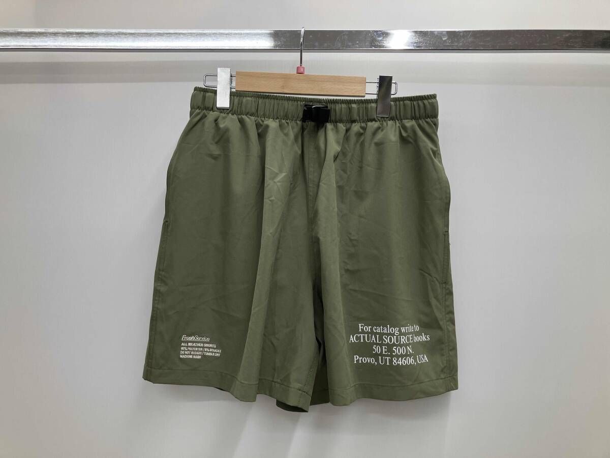 Fresh Service フレッシュサービス ハーフパンツ サイズM カーキ