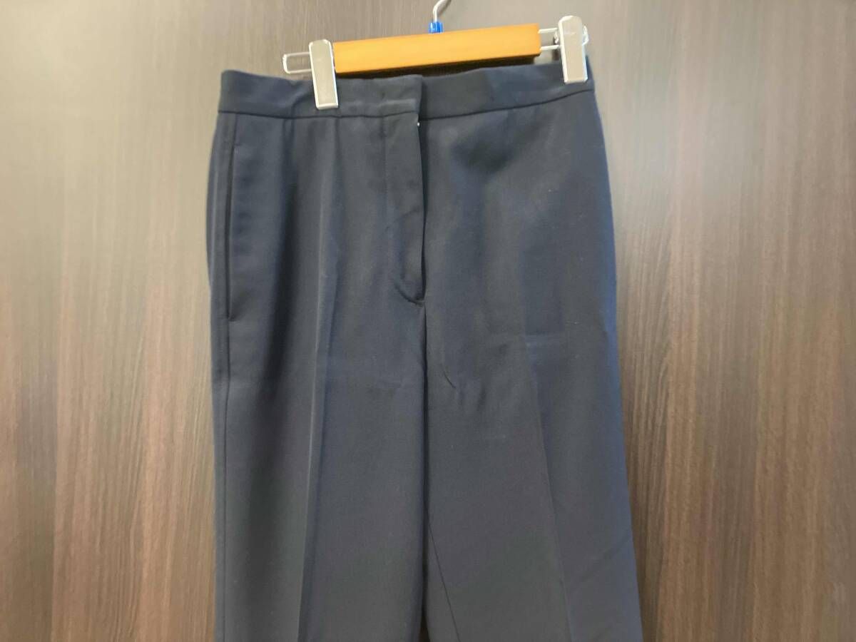 JIL SANDER/パンツ/コットンスラックスパンツ/ネイビー