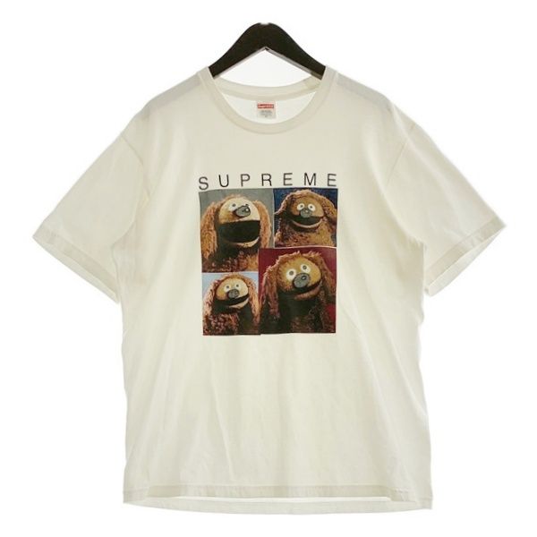 Supreme シュプリーム Rowlf Tee Tシャツ カットソー 半袖 ロルフ 24SS The Muppet Show メンズ Mサイズ ホワイト トップス DM19113■