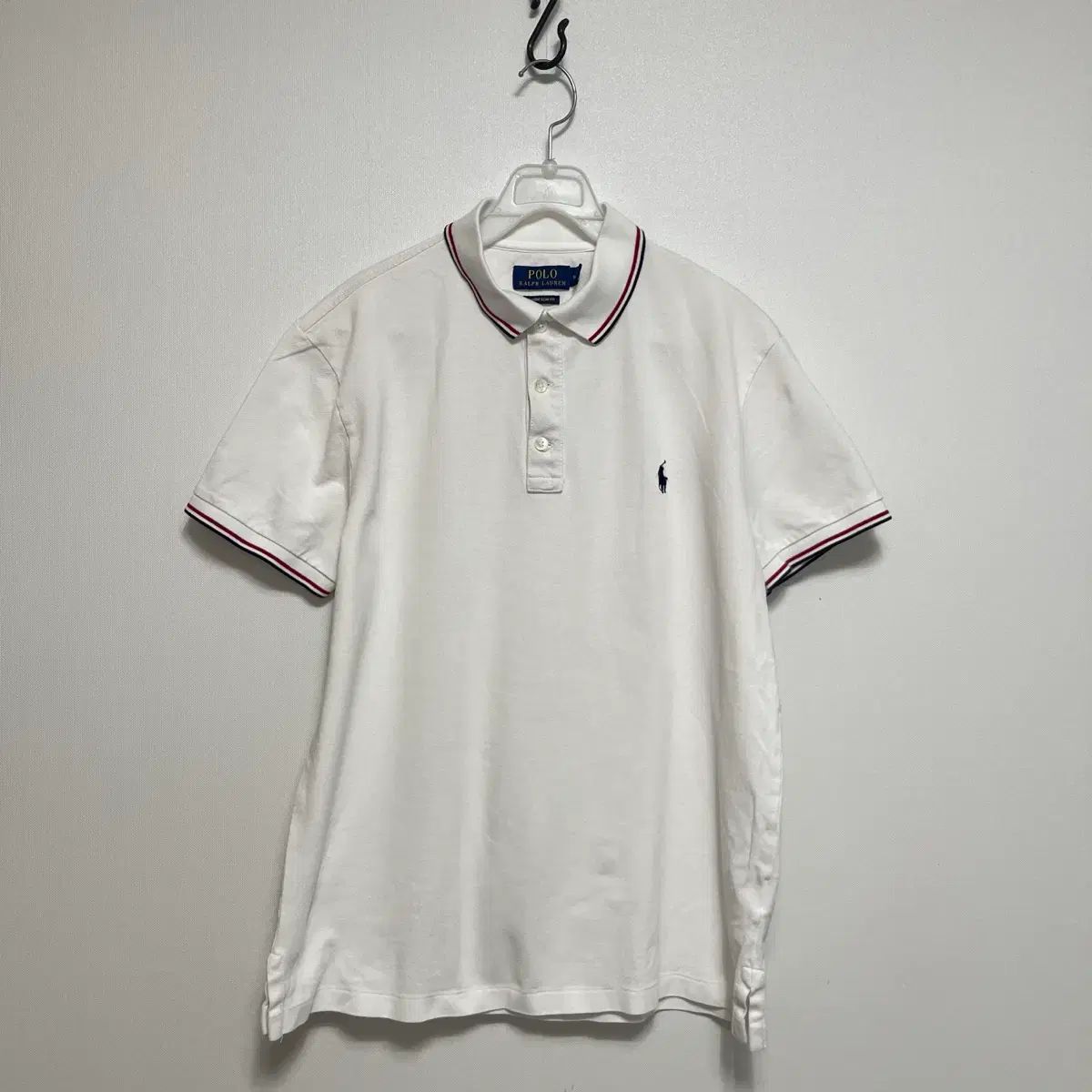 ポロラルフローレン 白 KARA 半袖 Tシャツ m