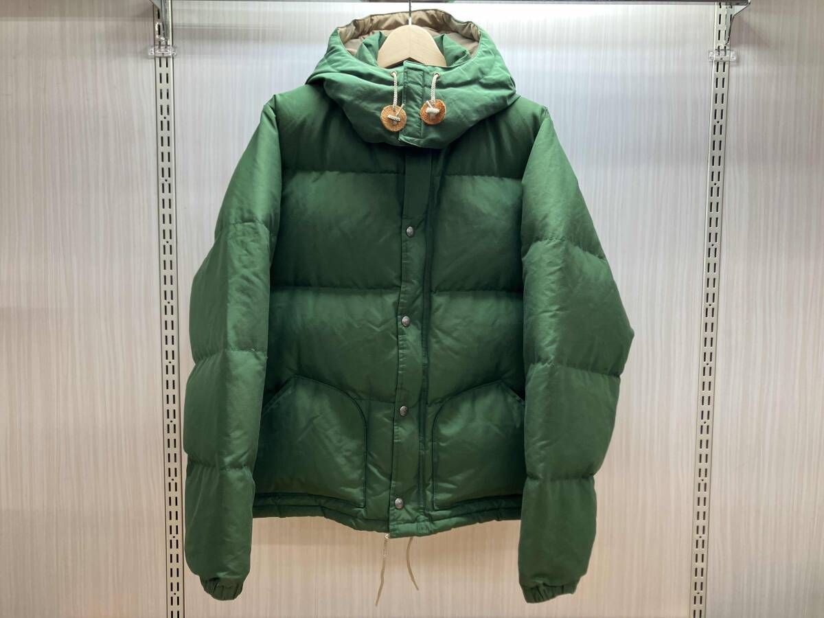 SIERRA DESIGNS シエラデザイン ダウンジャケット メンズ Lサイズ グリーン