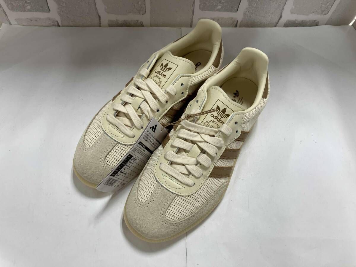 adidas アディダス JI3185 SAMBA OG ORIGINALS スニーカー ベージュ 通年
