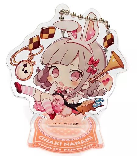 【中古】アクリルスタンド・アクリルパネル 七海千秋 「ダンガンロンパ×イラストレーター 第2弾 トレーディングアクリルスタンド」