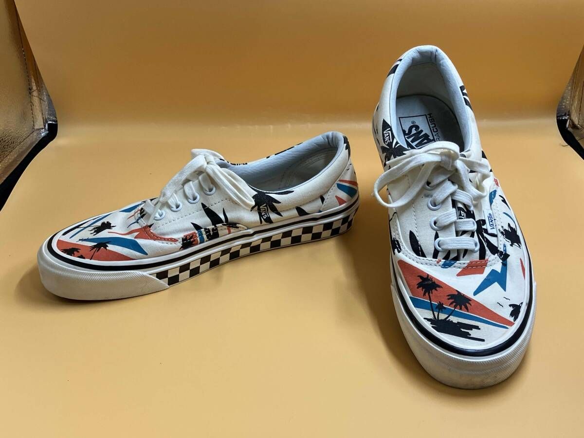 VANS バンズ Vans Era 95 スニーカー 28cm ホワイト系トロピカル柄