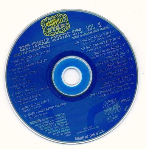【CD】Karaoke: Nashville Star Best Female Country 5