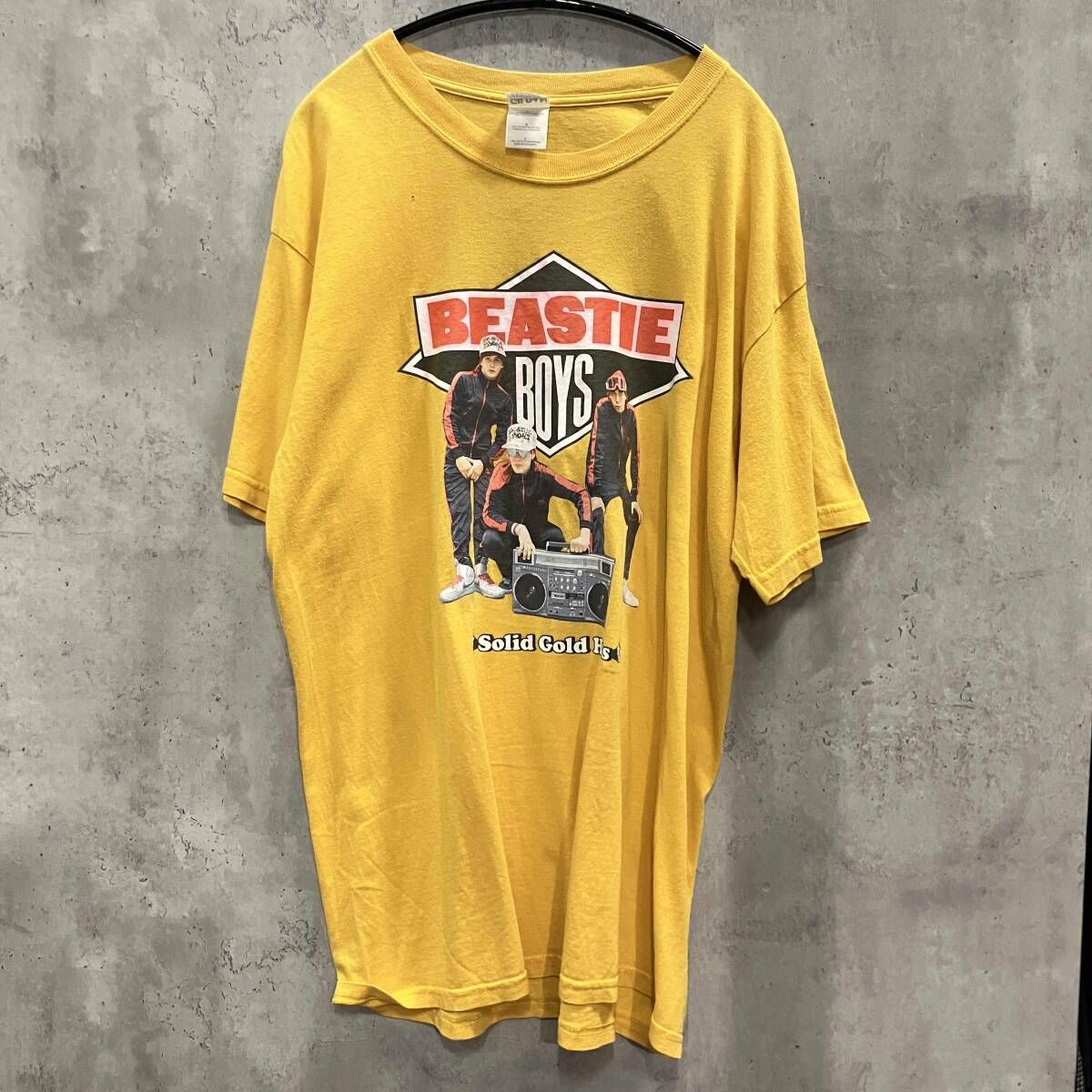 00s MUSIC TEE GILDAN 2005 BEASTIE BOYS TEE size L イエロー