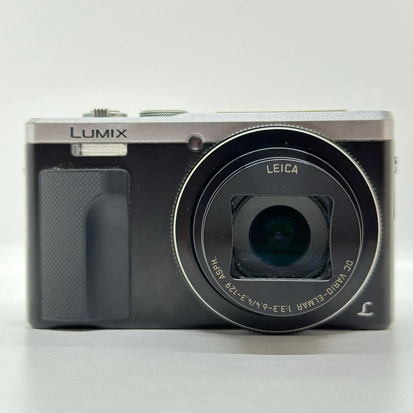 【全額返金保証】【最速発送】Panasonic コンパクトデジタルカメラ LUMIX DMC-TZ85 シルバー 動作確認済