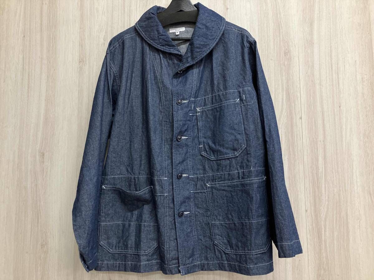 ENGINEERED GARMENTS エンジニア ド ガーメンツ カバーオール Shawl Collar Utility Jacket 8oz DENIM Mサイズ