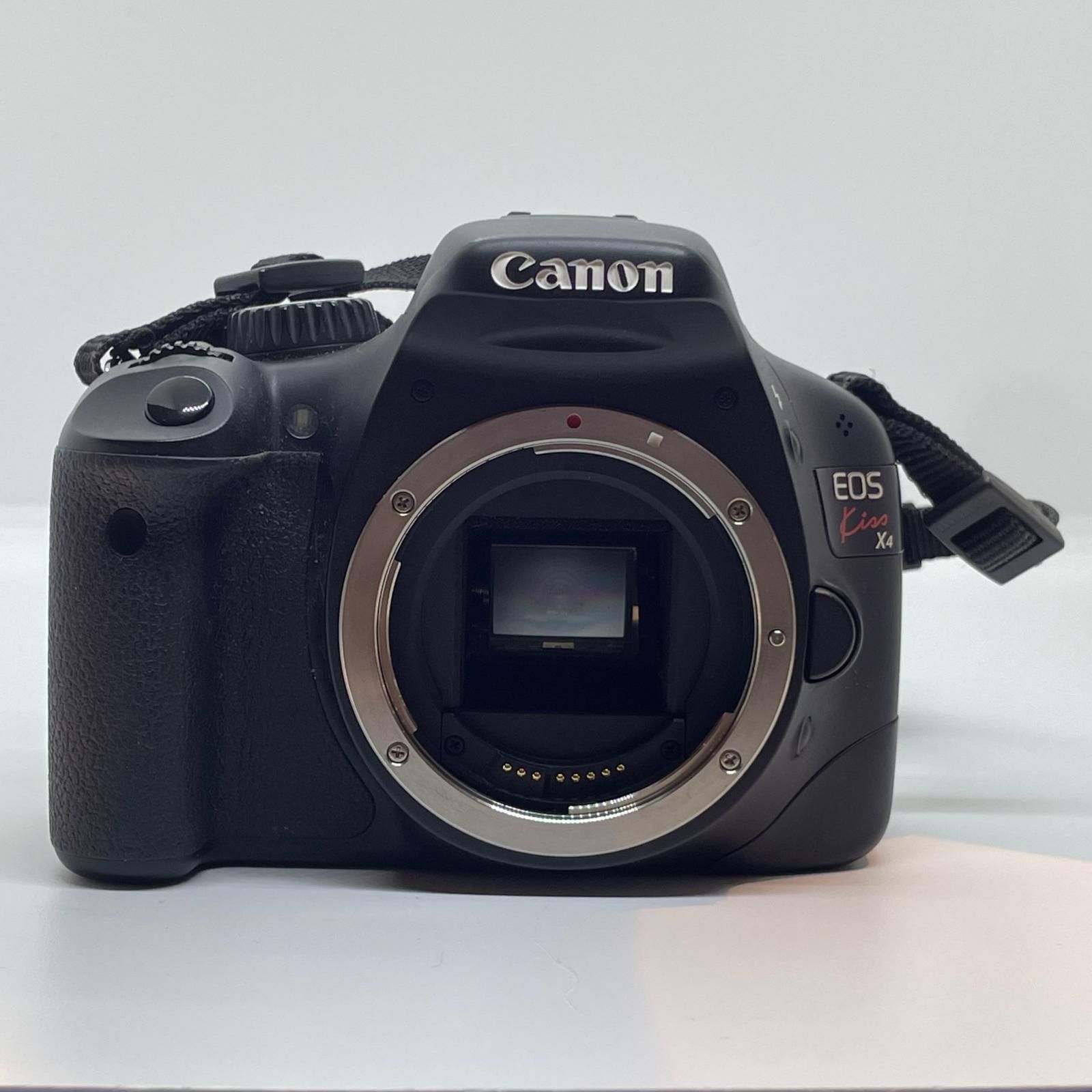【最速発送】Canon デジタル一眼 Canon EOS Kiss X4 ダブルズームキット【難有】