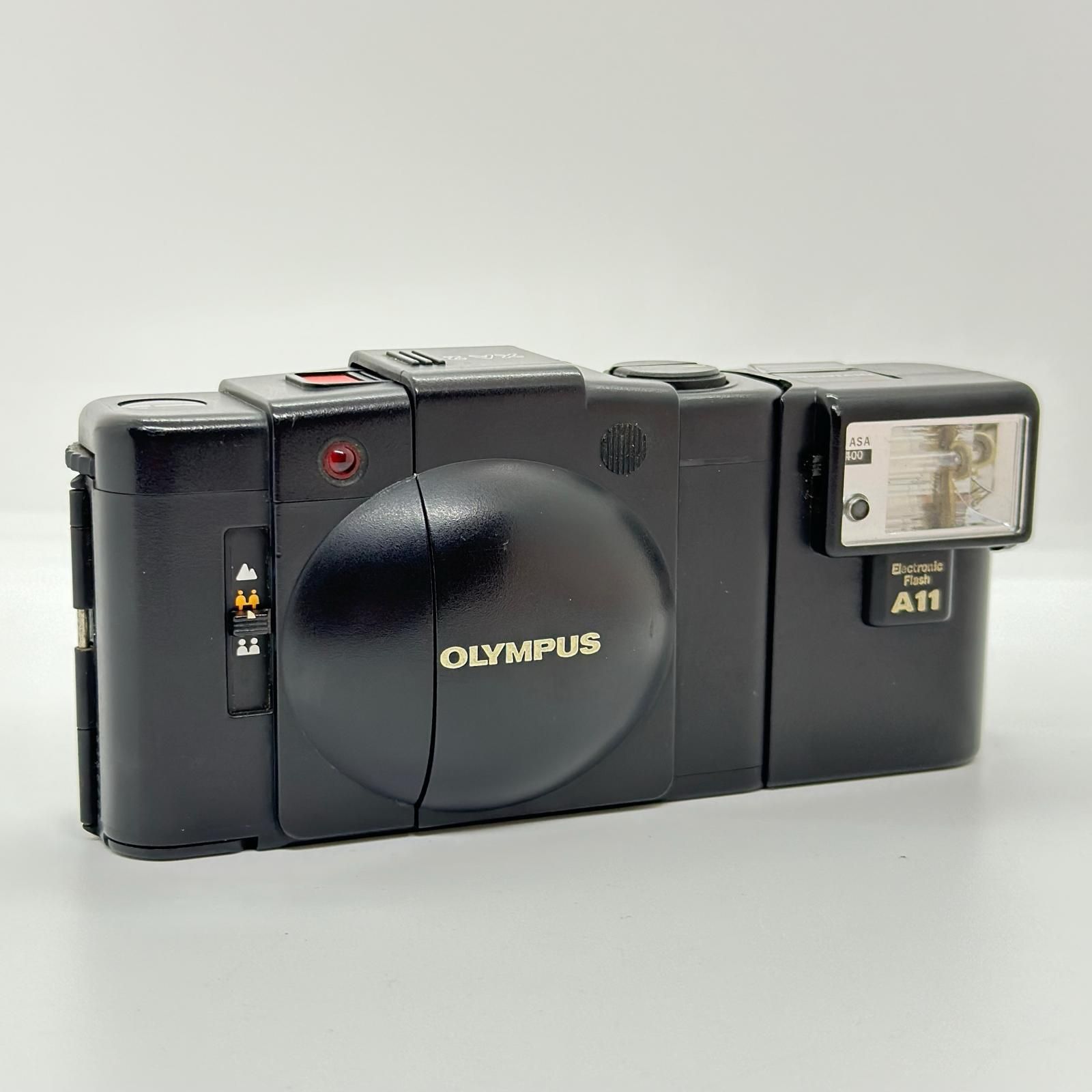 【最速発送】OLYMPUS XA2 + A11 ブラック【難有】