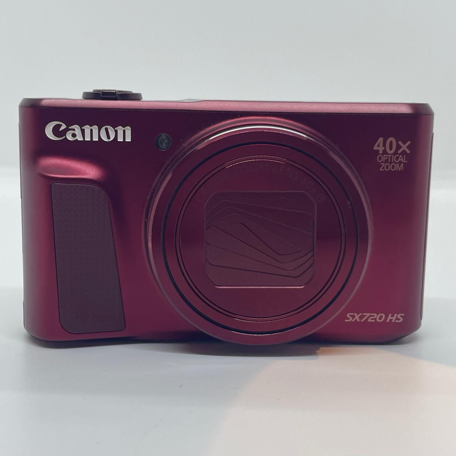 【最速発送】Canon コンパクトデジタルカメラ PowerShot SX720 HS レッド【難有】