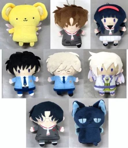 【中古】ぬいぐるみマスコット・ぬいぐるみバッジ 全8種セット 「カードキャプターさくら PUPPELA(パペラ)・フィンガーマスコットコレクション vol.2(ぬいぐるみ)」