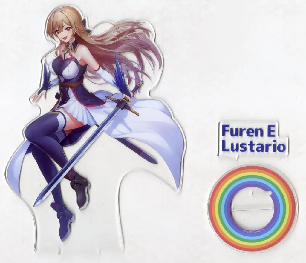 【中古】アクリルスタンド・アクリルパネル フレン・E・ルスタリオ 大判アクリルスタンド 「バーチャルYouTuber にじさんじ 新ビジュアルグッズ第9弾」
