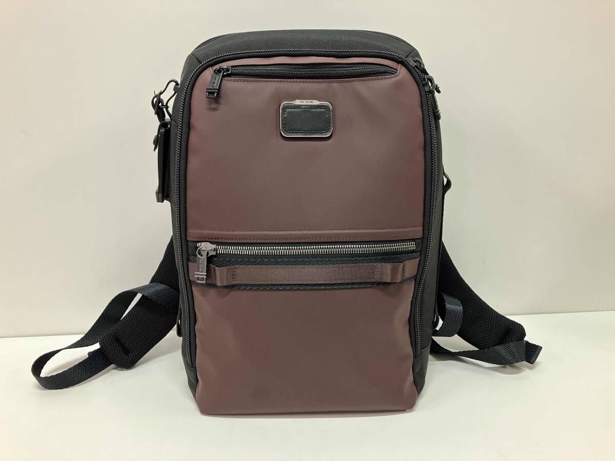 TUMI トゥミ 1426141174 ダイナミックリュックサック ALPHA BRAVO ナイロン ワインレッド