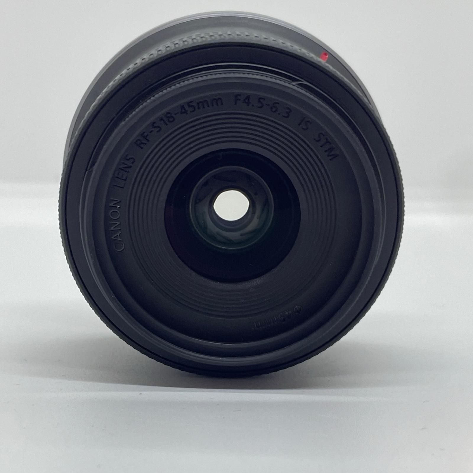 全額返金保証】【最速発送】Canon RF-S 18-45mm F4.5-6.3 IS STM 美品 