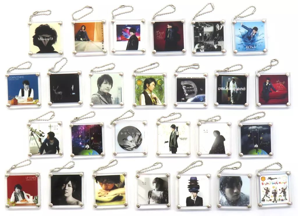 【中古】キーホルダー 小野大輔 ジャケットキーホルダー全26種コンプリートセット 「ONO DAISUKE LIVE 2021： A SPACE ODYSSEY」
