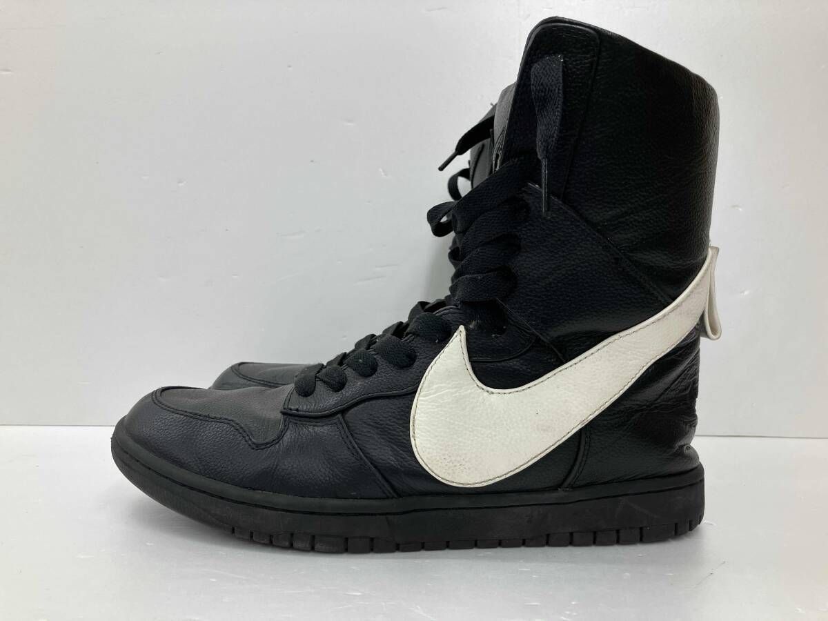 NIKE×RICCARDO TISCI ナイキ リカルドティッシ DUNK LUX HIGH ダンク ラックス ハイ 841647-010 ハイカットスニーカー 29 ブラック 通年