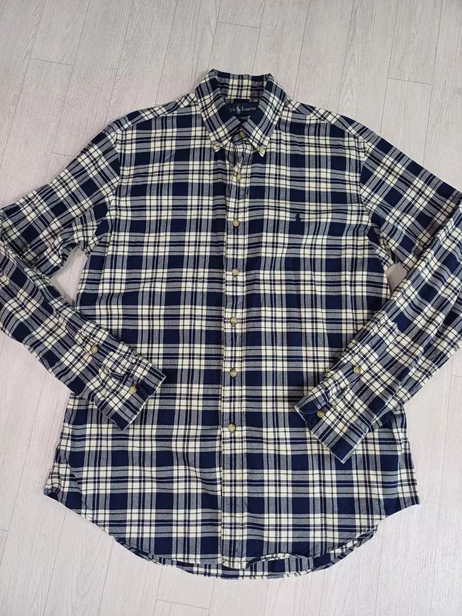 ポロ ラルフローレン メンズ CHECK シャツ Lサイズ