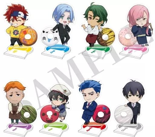 【中古】アクリルスタンド・アクリルパネル 全8種セット 「SK∞ エスケーエイト ツインフェイスコレクションアクリルスタンド」